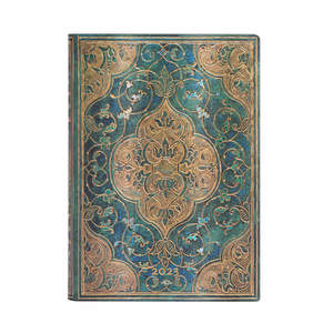 Paperblanks Turquoise Chronicles Flexi 2023 Diary Midi Turquoise Chronicles Day-to-View - 1