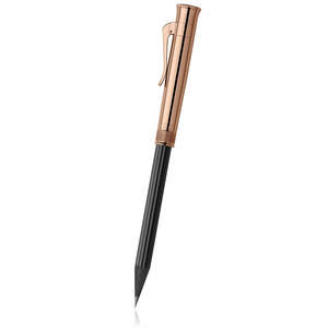 Rose Gold & Black Graf von Faber-Castell Perfect Pencil