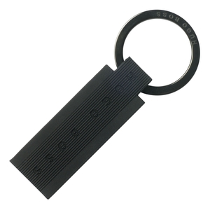 Hugo Boss Edge Key Ring Black - 1