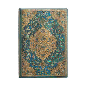 Paperblanks Turquoise Chronicles 2023 Diary Midi Turquoise Chronicles Vertical Week-to-View - 1