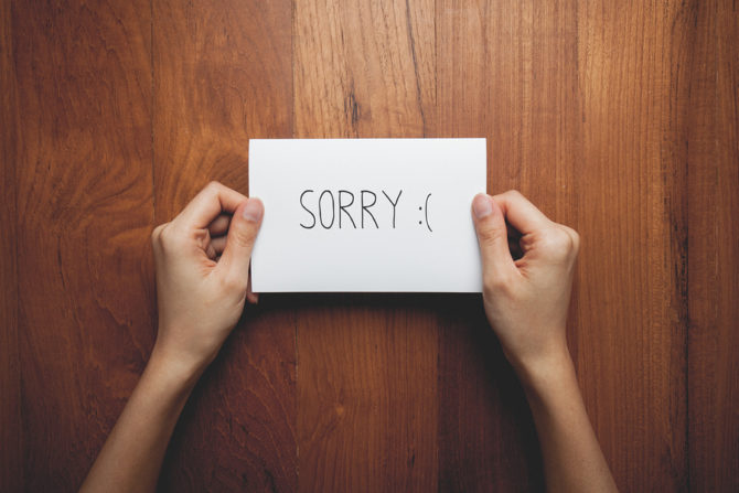 How to write an Apology Letter
