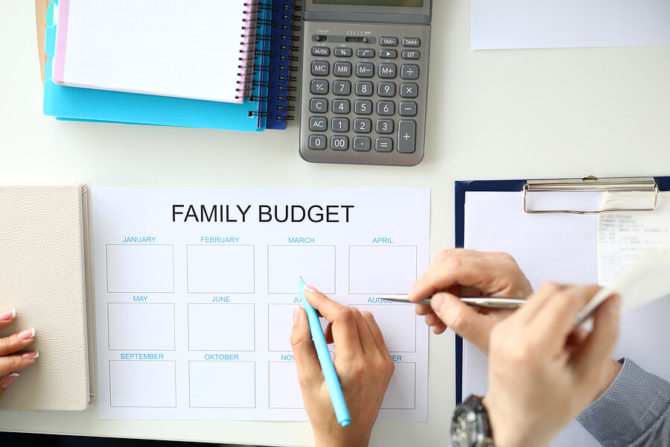 Creative ways to budget plan