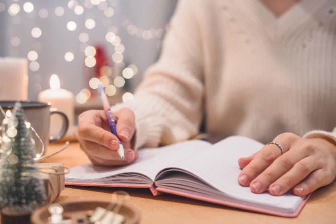 12 creative writing prompts for Christmas