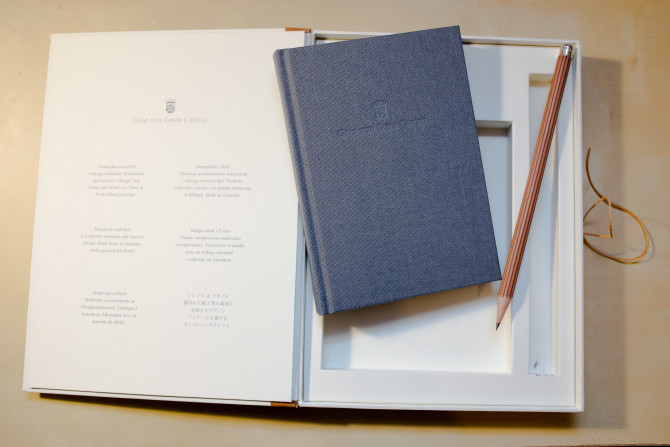 Graf von Faber-Castell journal and pencil set review