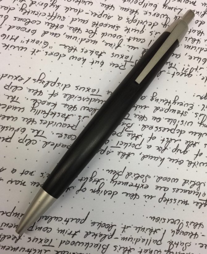 Stunning simplicity: Lamy 2000 Taxus ballpoint pen review