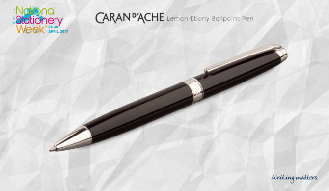 Win a Luxurious Caran d’Ache Leman Ballpoint Pen!