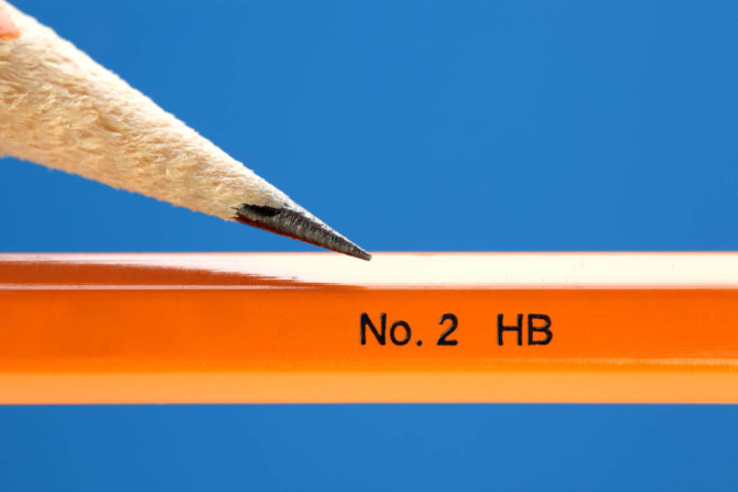 A guide to pencil lead grades