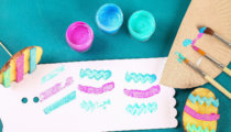 3 fun ways to stamp without using rubber stamps