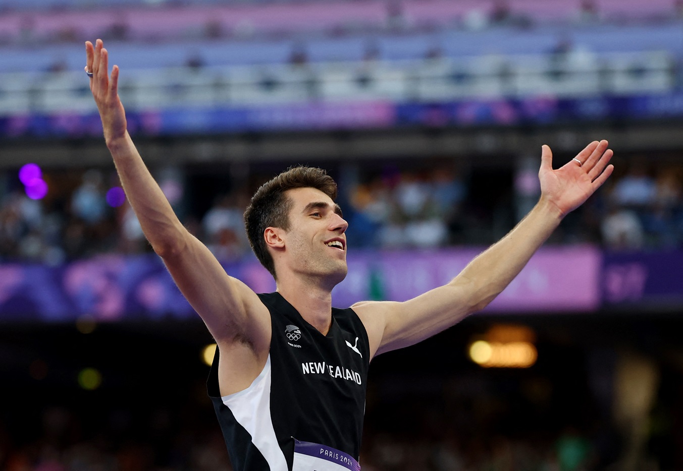 Hamish Kerr has won gold in the men's Olympic high jump. Photo: Reuters