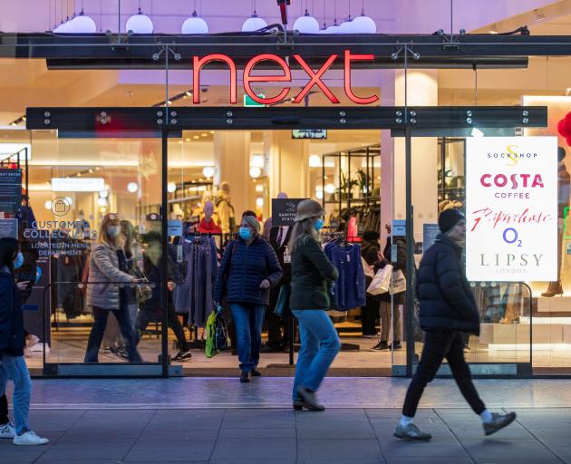 Photo: Next is a popular high street store. Reuters