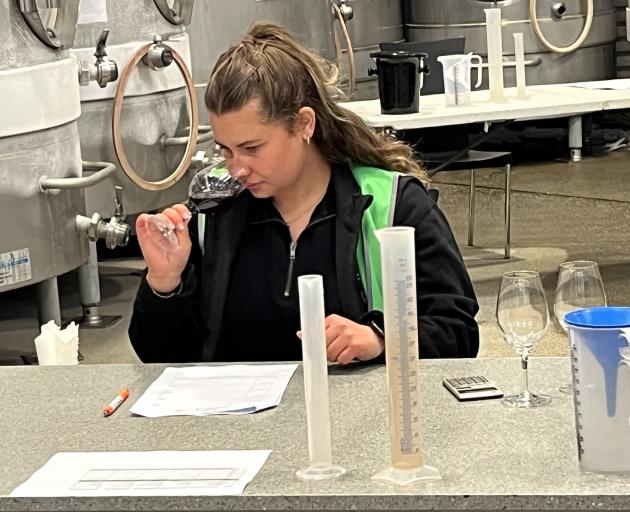 Georgia Mehlhopt, of Greystone Wines, won the Central Otago competition.