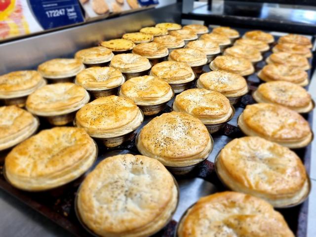 Pies and lamingtons are also on the menu in the Antarctic.